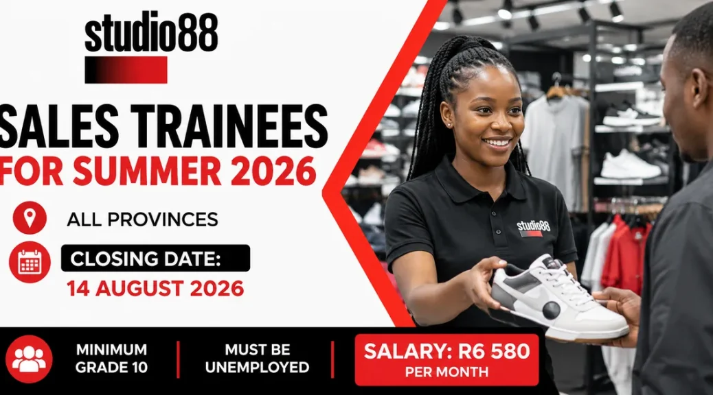 Studio88 Sales Trainees for Summer 2026